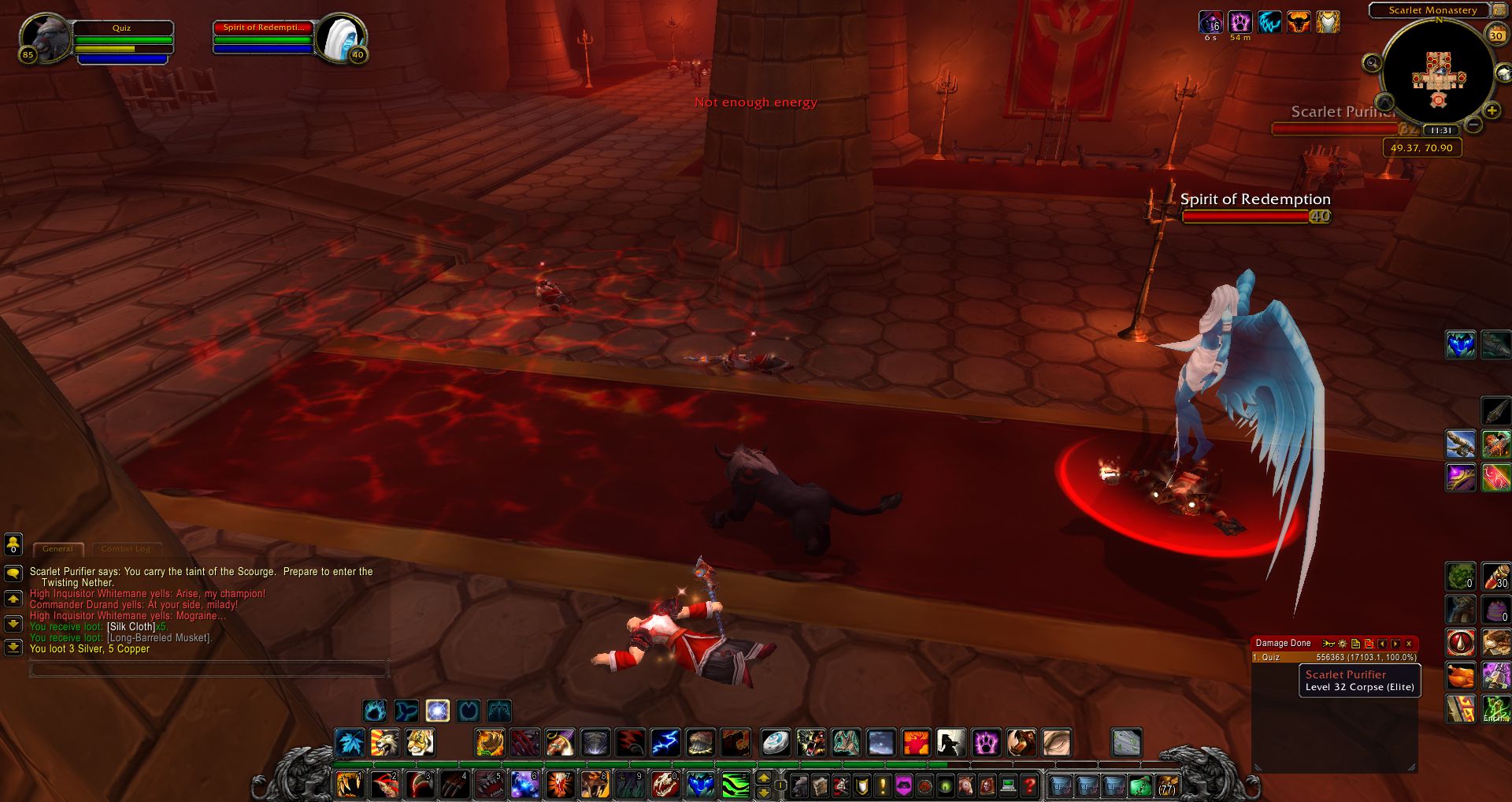 怀旧服法师带小号赚金攻略——血色修道院收费代练每小时收入测算